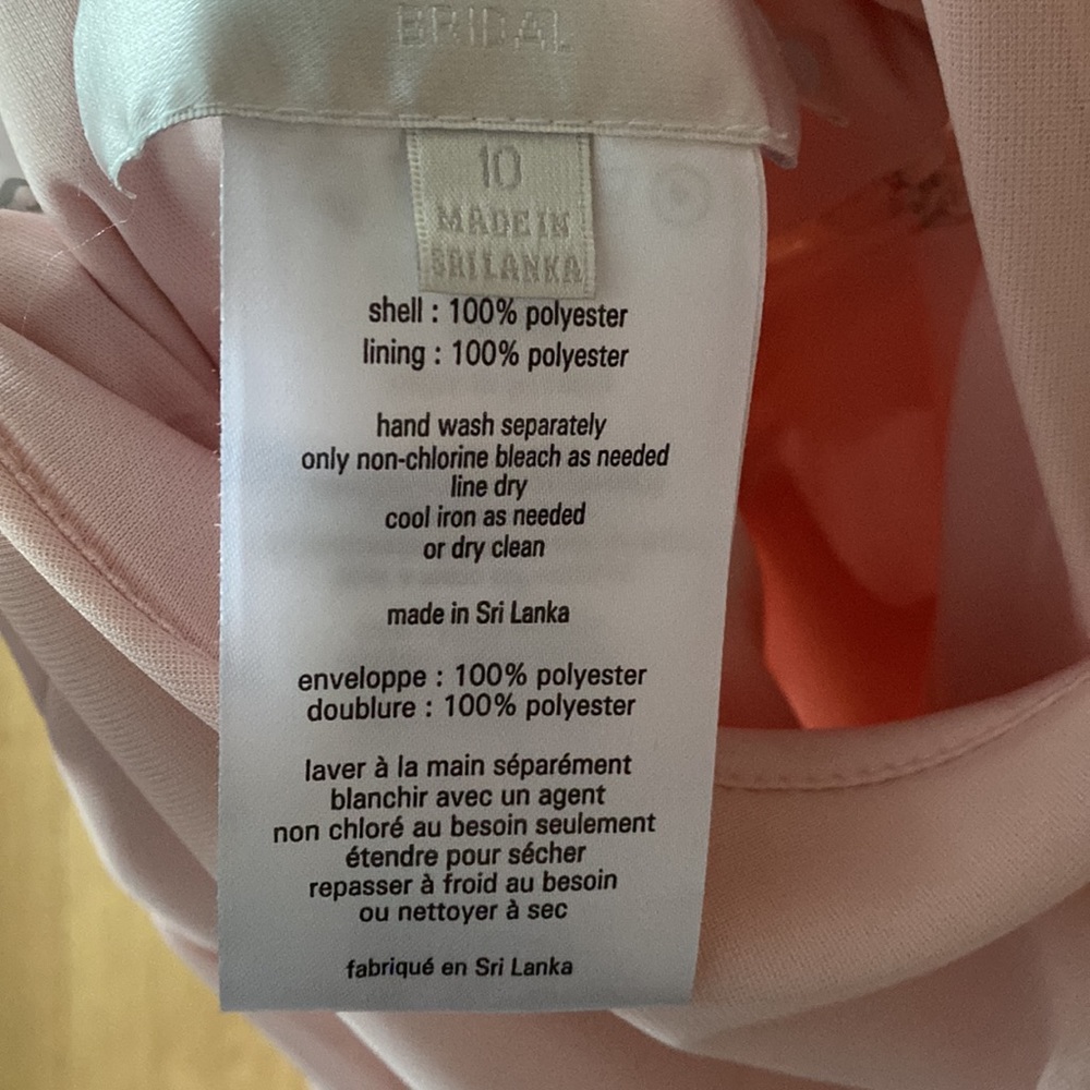 David’s Bridal - Petal Bridesmaid’s Dress - Picture 7 of 9